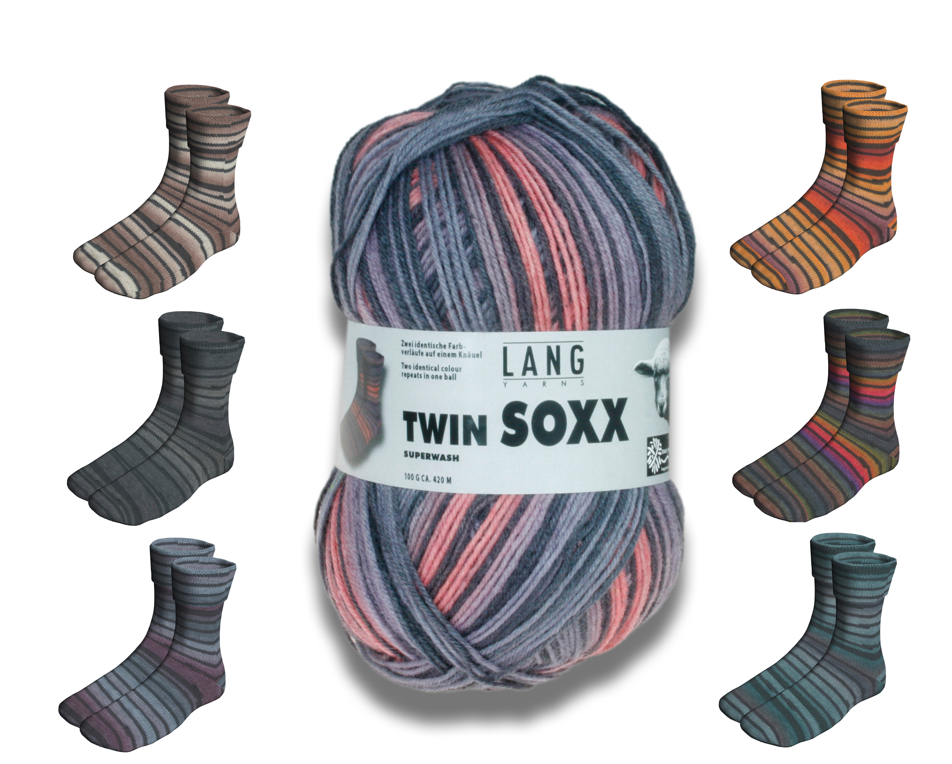Artikelbild 1 des Artikels “Twin Soxx 100g 4-fädig 909.0183-190 “