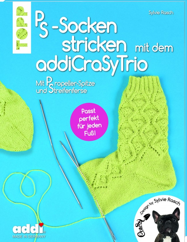 Artikelbild 1 des Artikels “TOPP PS-Socken stricken mit dem addiCrasyTrio “