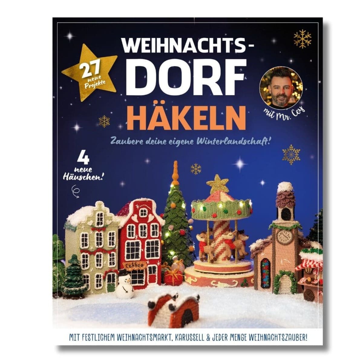 Artikelbild 1 des Artikels “Lang Yarns Weihnachtsdorf häkeln “
