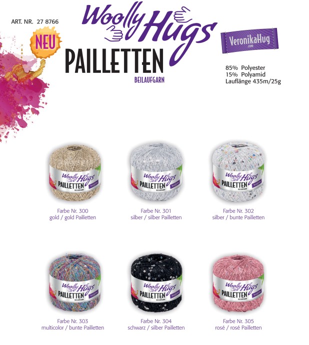 Artikelbild 1 des Artikels “Woolly Hugs Pailletten “
