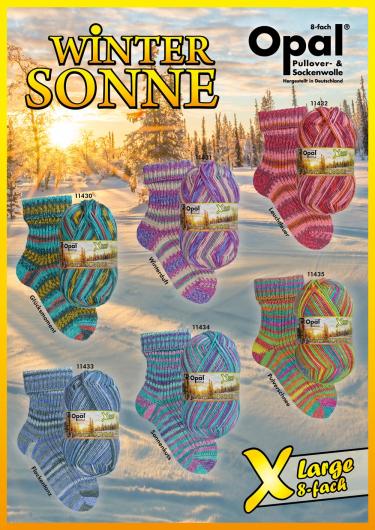 Artikelbild 1 des Artikels “OPAL 8-fach 150g Xlarge Wintersonne “