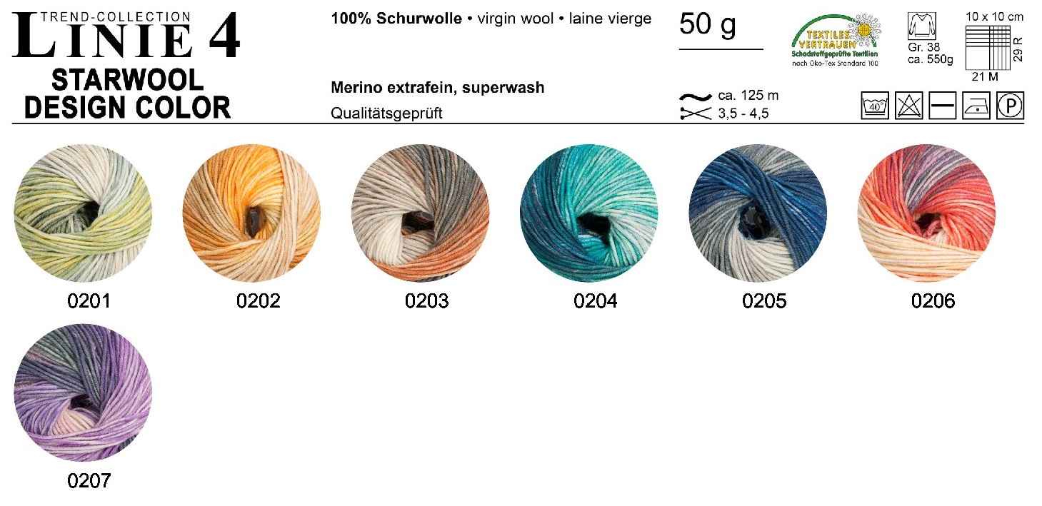 Artikelbild 2 des Artikels “ONline Linie 4 Starwool Design Color “