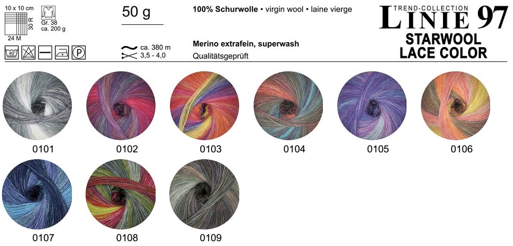 Artikelbild 2 des Artikels “ONline Linie 97 Starwool Lace Color “
