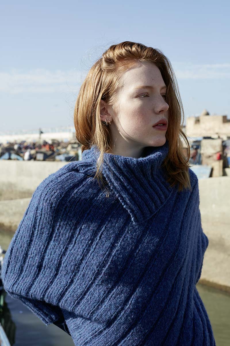 Artikelbild 2 des Artikels “Poncho Nauti Girl aus WOOLADDICTS Air “