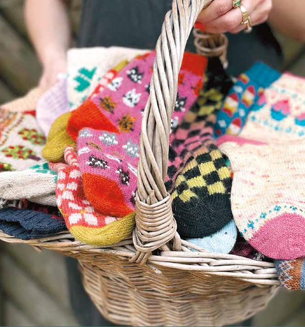 Artikelbild 2 des Artikels “TOPP Geniale Motivsocken stricken “