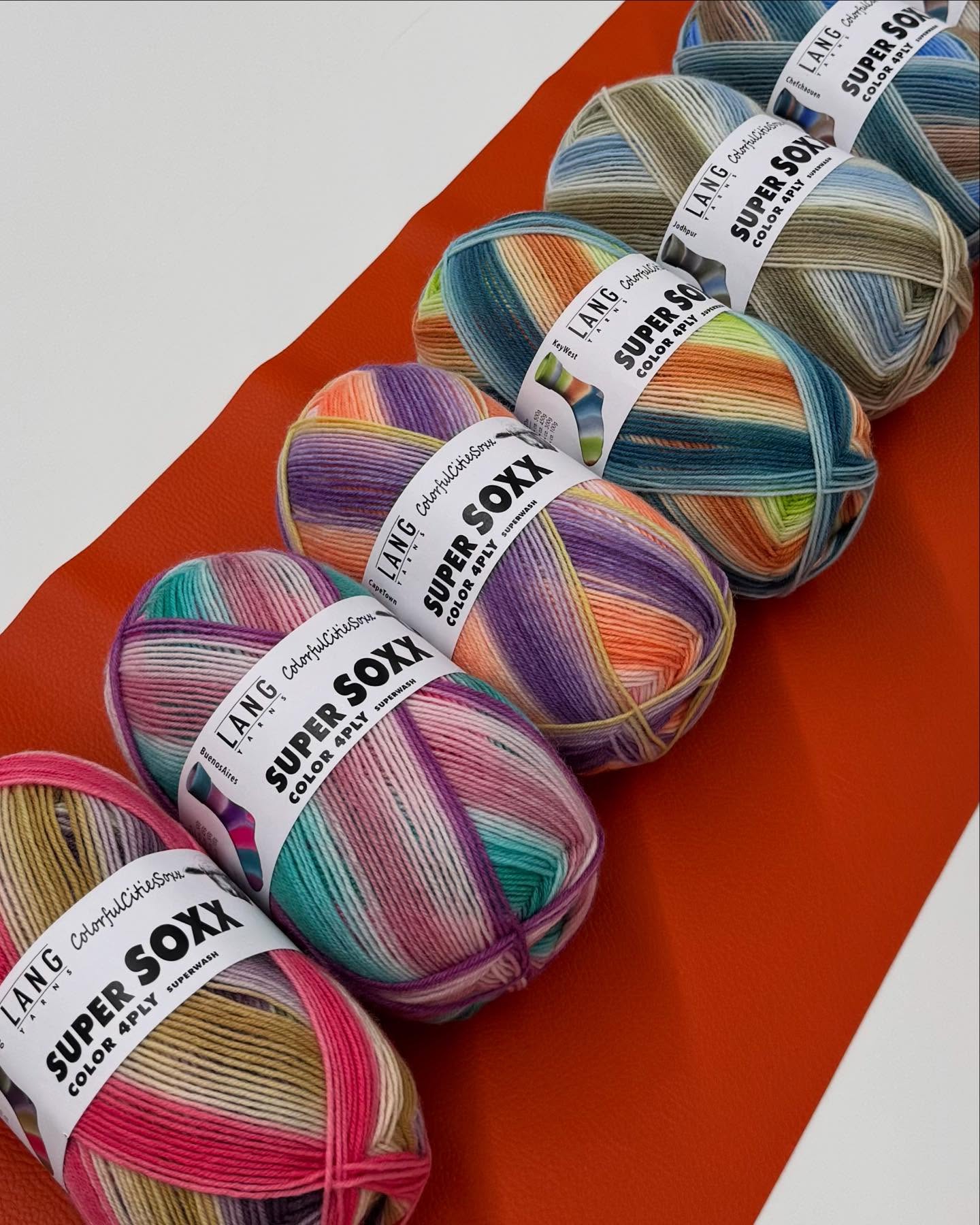 Artikelbild 2 des Artikels “Super Soxx 100g 4-fädig Colorful Cities Soxx “