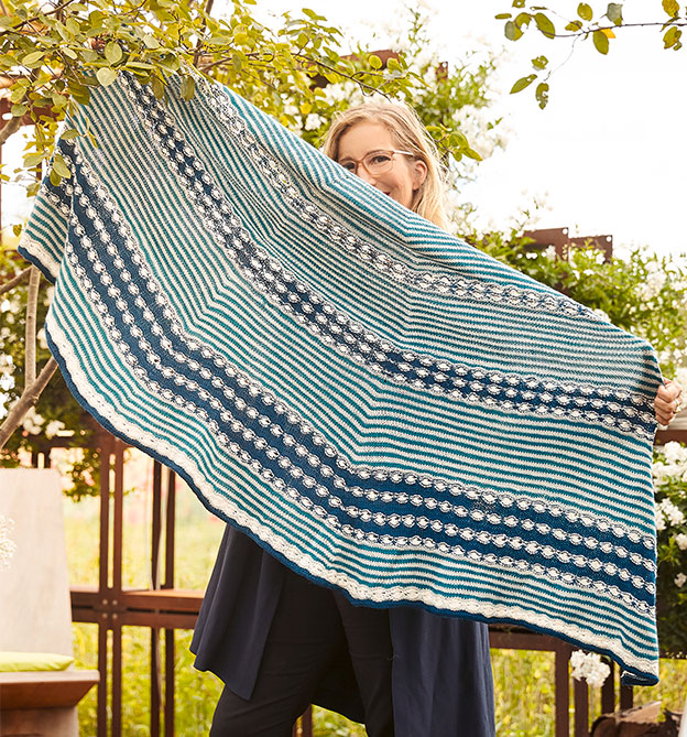 Artikelbild 2 des Artikels “TOPP Meine Strickliebe: Effektvolle Tücher und Schals “