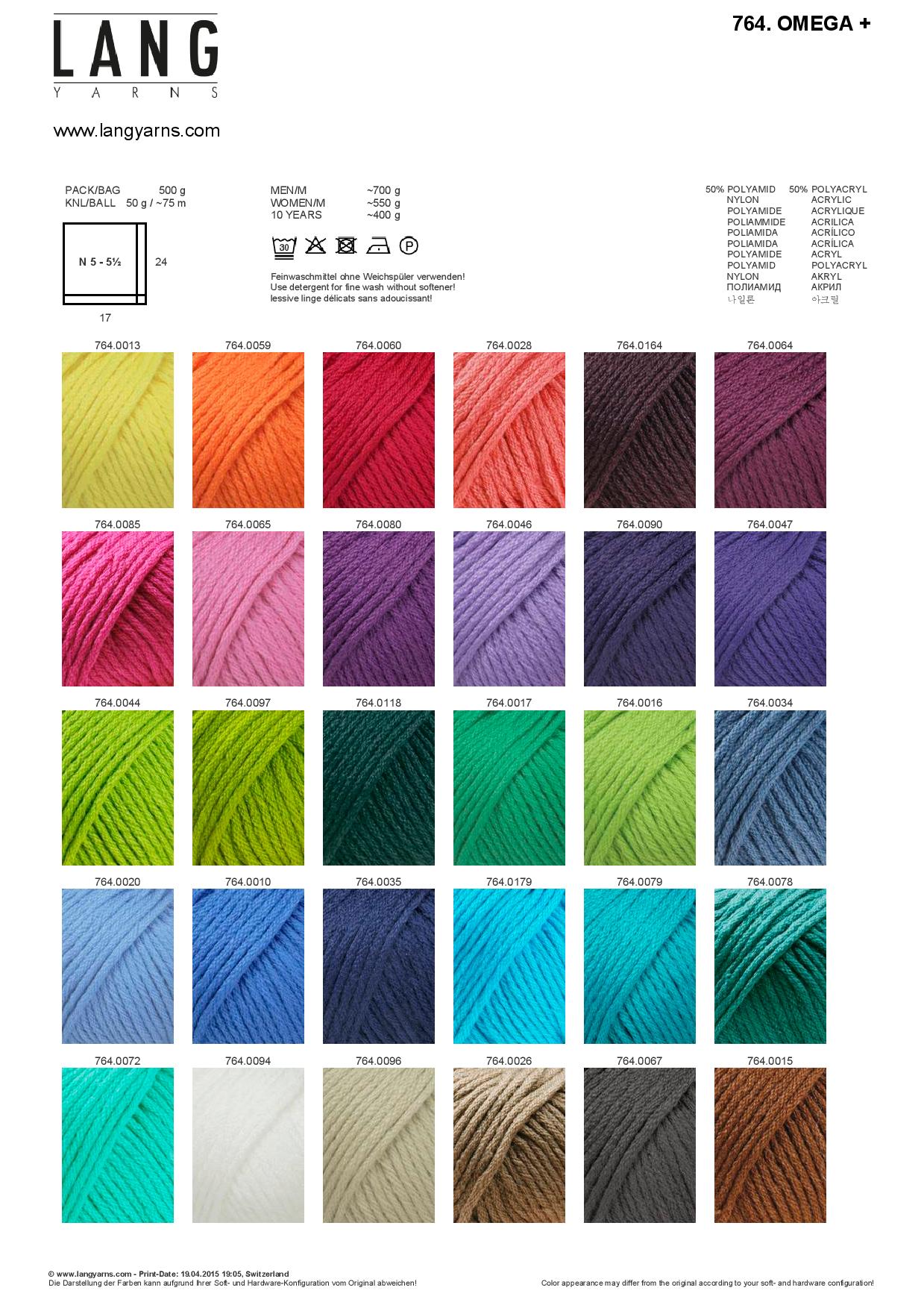 Artikelbild 2 des Artikels “Lang Yarns OMEGA+ “