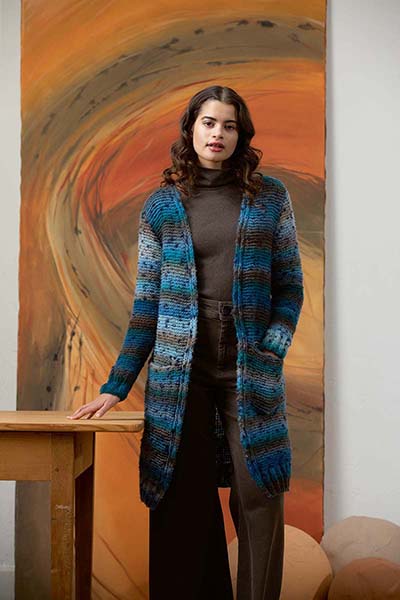 Artikelbild 2 des Artikels “Lang Yarns Punto 62 Cloud Tweed “