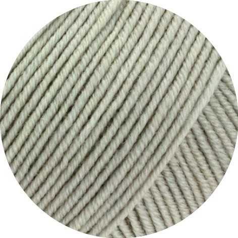 Artikelbild 2 des Artikels “Mütze aus Cool Wool 2106 - Graubeige | 22(23,5) cm breit und 20(21) cm lang (50g)“