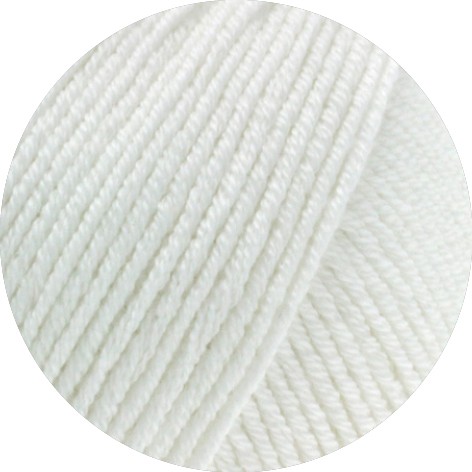 Artikelbild 2 des Artikels “Dreieckstuch Mit Knopflöchern aus Elastico 01 - Weiß | 36cm breit, 21 cm hoch (50g)“