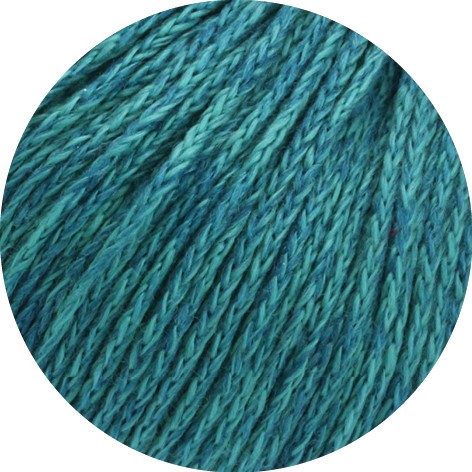 Artikelbild 2 des Artikels “Longcardigan Im Gitter–Rautenmuster aus Alta Moda Cotolana 13 - Petrol | 36 - 42 (650g)“