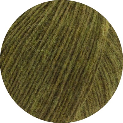 Artikelbild 2 des Artikels “Babydecke mit Lochmuster aus Ecopuno 54 - Dunkles Olivgrün | 84x74cm (250g)“