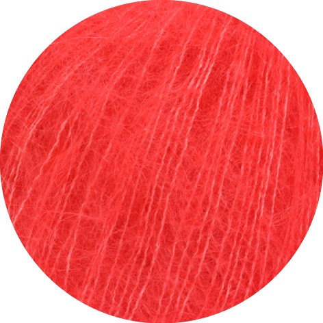 Artikelbild 2 des Artikels “Mantel in Rippen aus Silkhair 147 - Erdbeerrot | 36-40 (225g)“