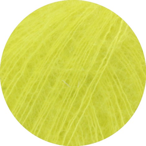 Artikelbild 2 des Artikels “Pulli im Lochnoppenmustermix aus Silkhair 185 - Grüngelb | 36-40 (325g)“