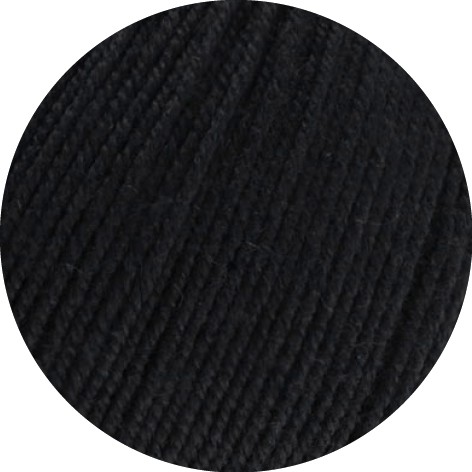 Artikelbild 2 des Artikels “Häkelmütze Mit Muschelmuster aus Cool Wool Baby 278 - Schwarz | 50/56 (50g)“