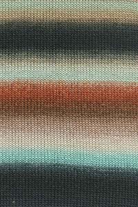 Artikelbild 2 des Artikels “Kleid aus Mille Colori Baby 845.0200 - Braun/Grün/Violett | 98 (250g)“