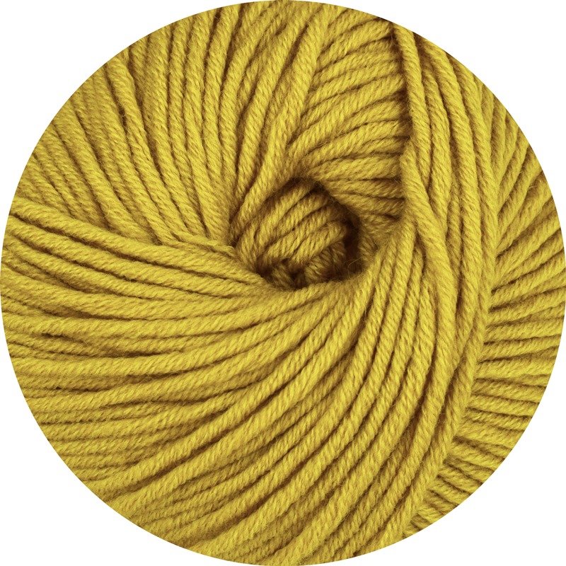 Artikelbild 2 des Artikels “Raglanpullover mit Zopfstreifen aus Linie 20 Cora 553 - Senfgelb | 34/36 (750g)“