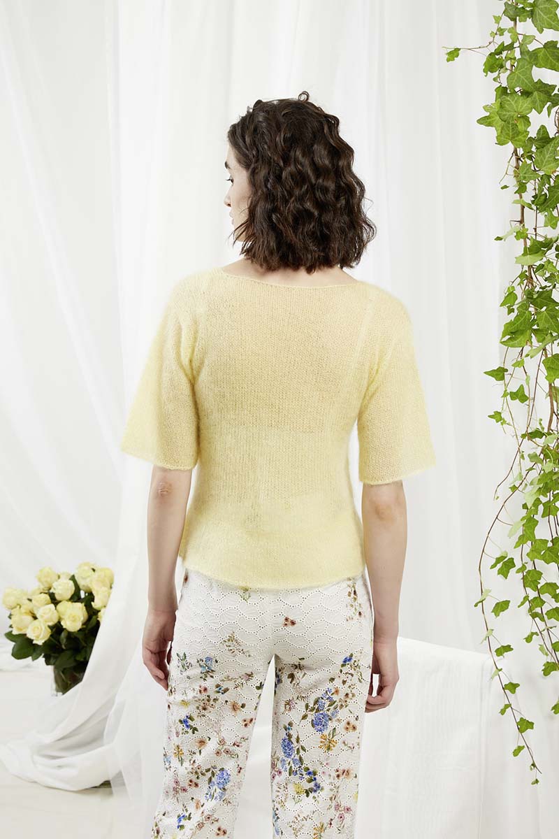 Artikelbild 2 des Artikels “Kurzarmpullover aus Mohair Luxe “