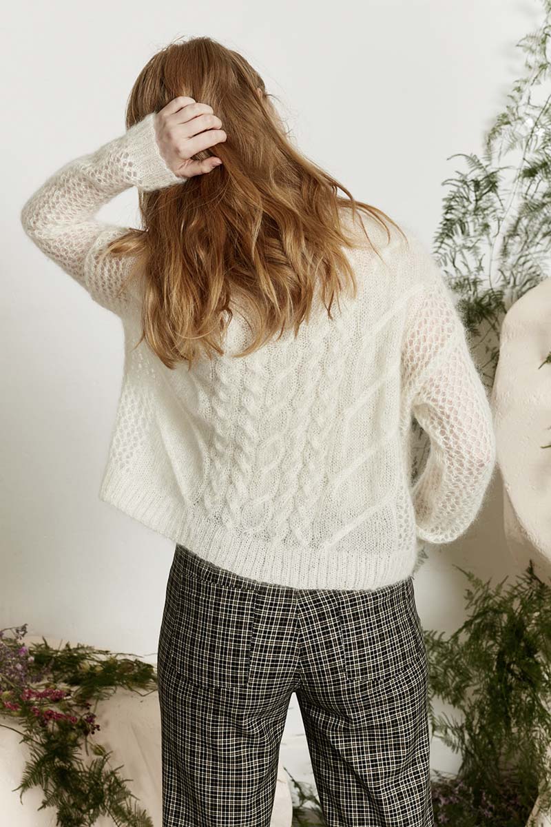Artikelbild 2 des Artikels “Pullover im Mustermix aus Mohair Luxe 698.0159 - Kürbis | L-XL (200g)“