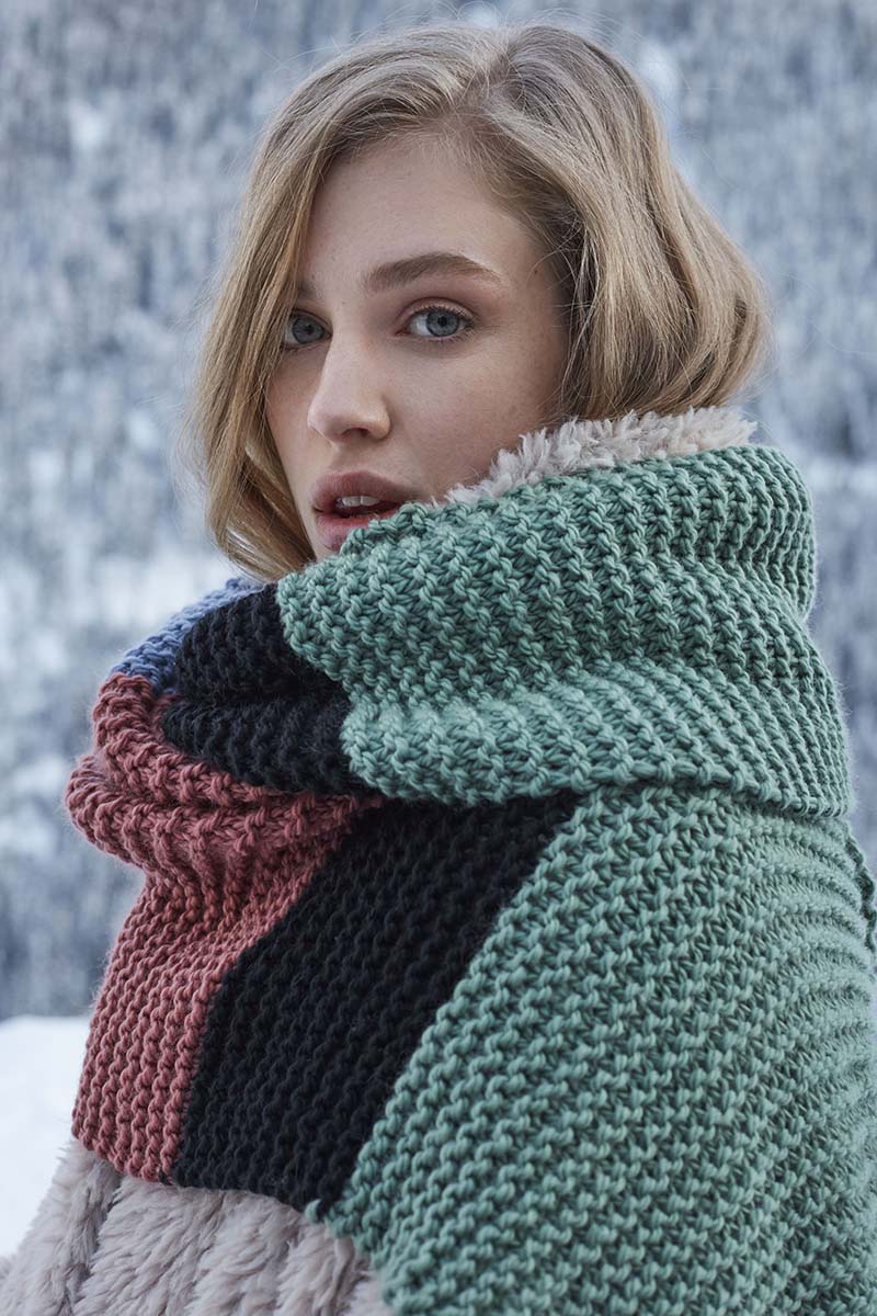 Artikelbild 2 des Artikels “Shawl Frozen Waterfall aus WOOLADDICTS Glory “