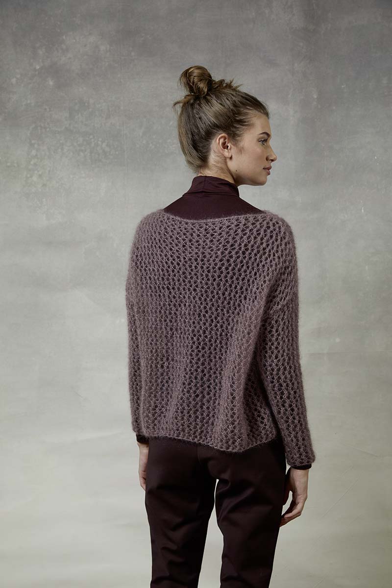 Artikelbild 2 des Artikels “Pullover im Netzmuster aus Mohair Luxe “