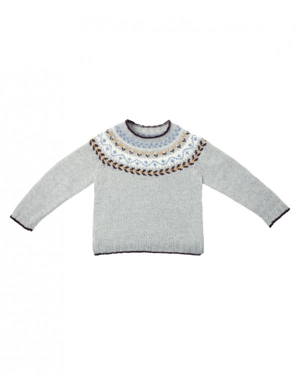 Artikelbild 2 des Artikels “Pulli mit Norweger Rundpasse aus Lamana Como “