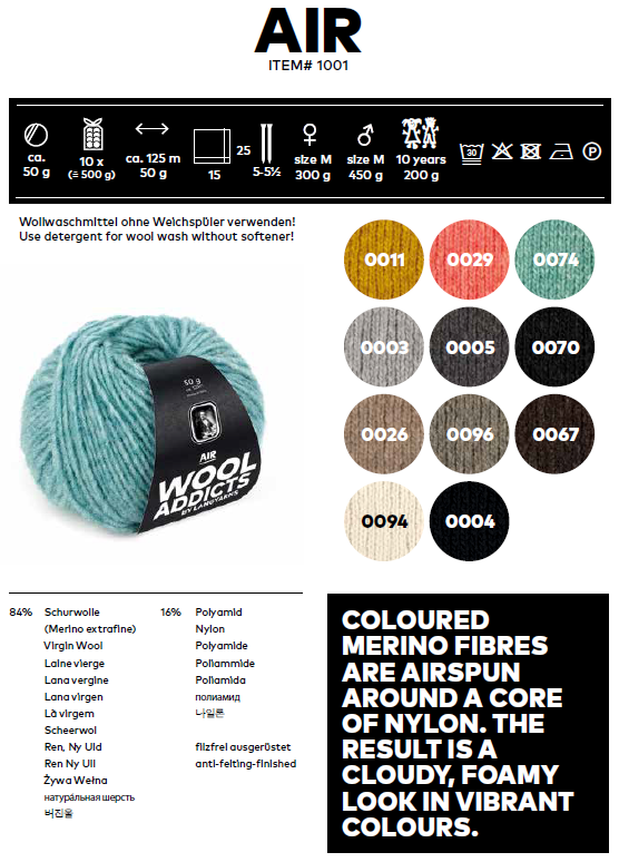 Artikelbild 2 des Artikels “WOOLADDICTS Air “