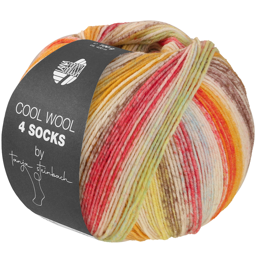 Artikelbild 2 des Artikels “Lana Grossa Cool Wool 4 Socks Print “