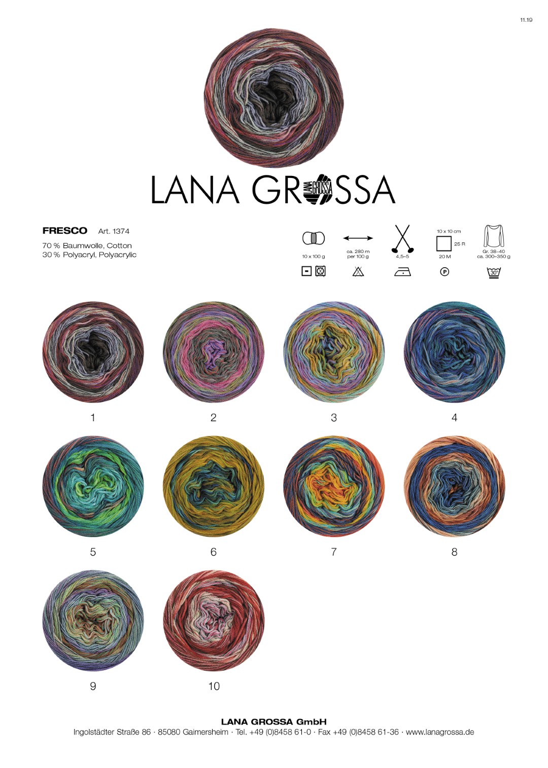 Artikelbild 2 des Artikels “Lana Grossa Fresco “