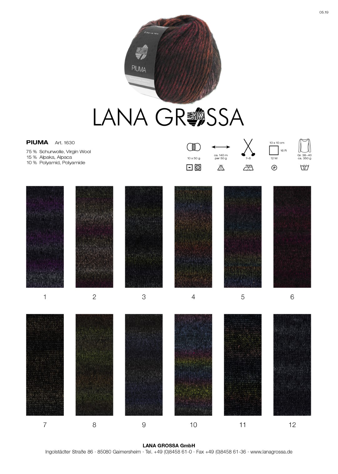 Artikelbild 2 des Artikels “Lana Grossa Piuma “