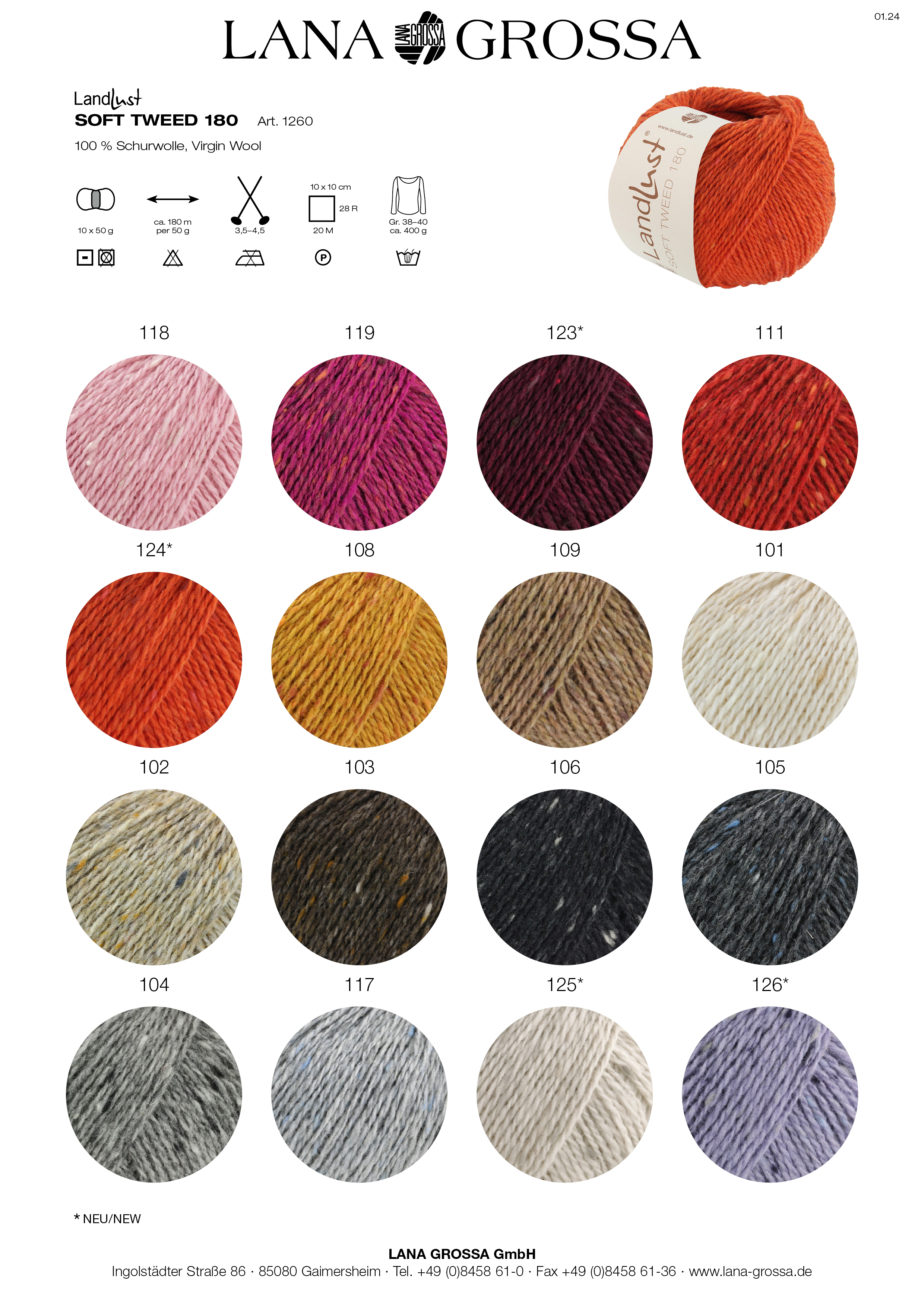 Artikelbild 2 des Artikels “LandLust Soft Tweed 180 “