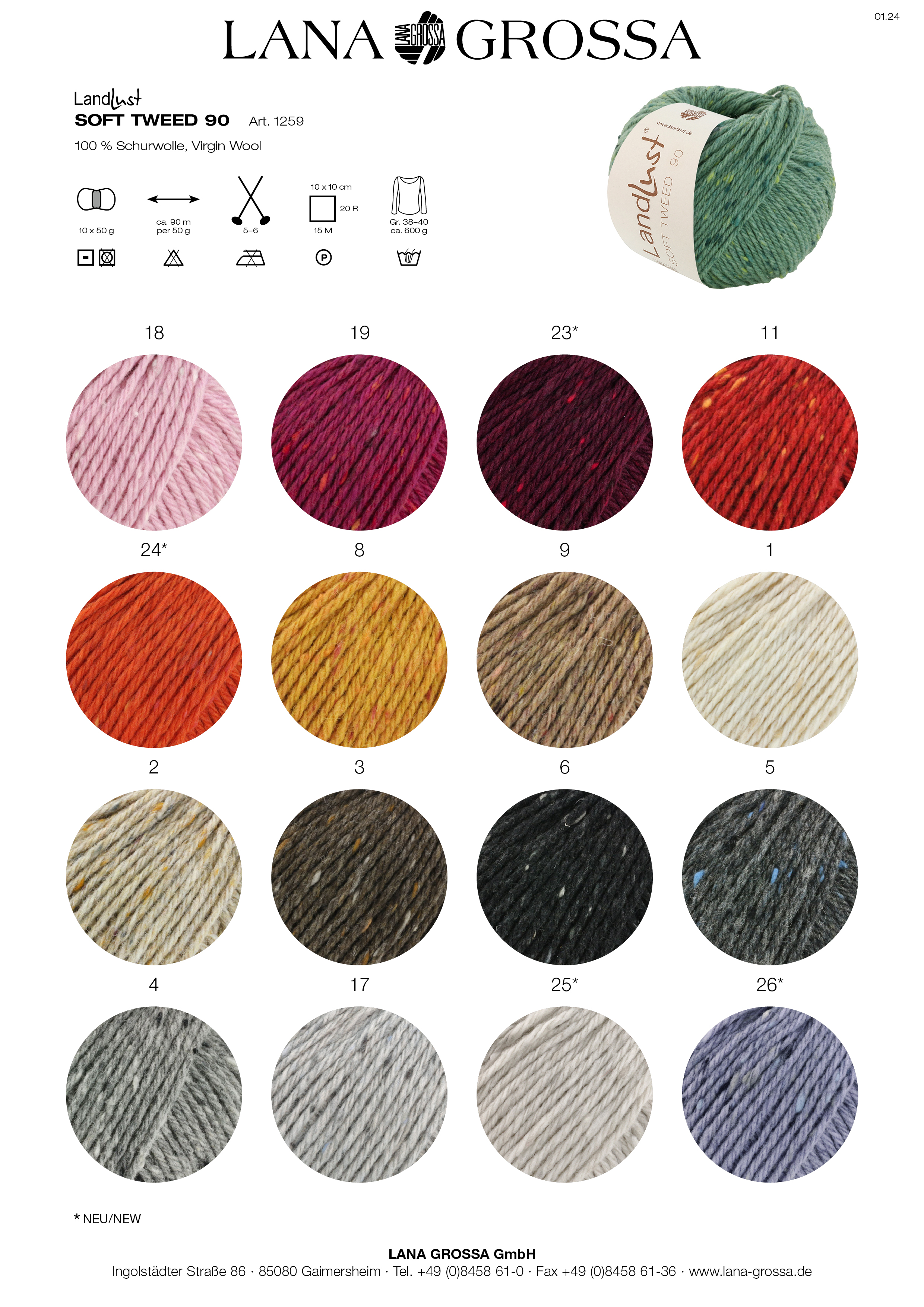 Artikelbild 2 des Artikels “LandLust Soft Tweed 90 “