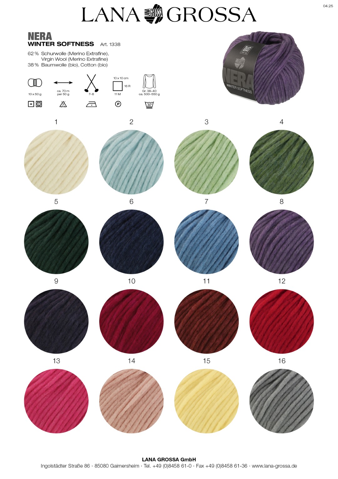 Artikelbild 2 des Artikels “Lana Grossa Winter Softness “