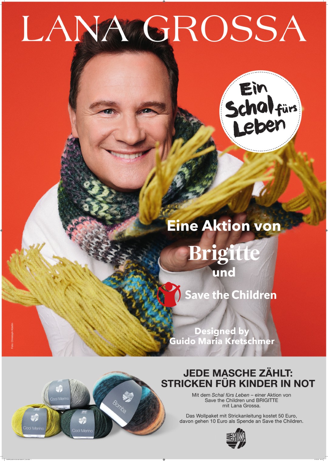 Artikelbild 2 des Artikels “Brigitte Charity Paket 2025 - Ein Schal fürs Leben “
