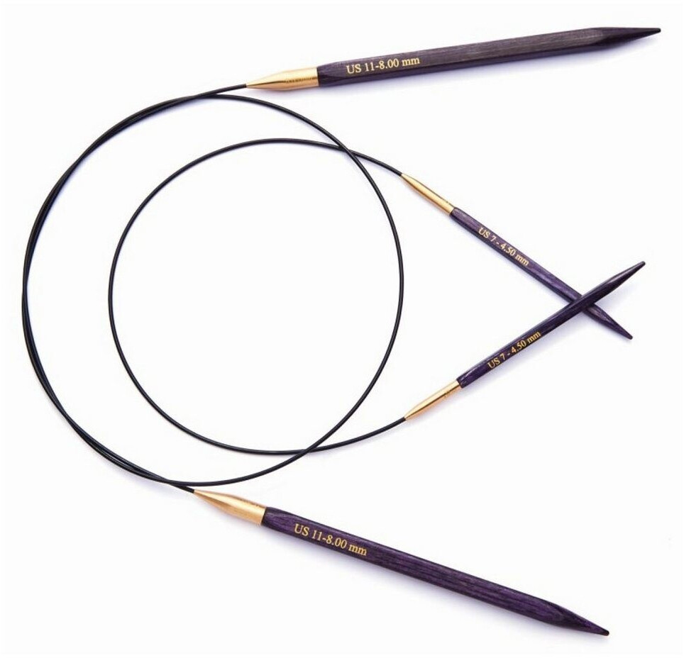 Artikelbild 2 des Artikels “Knit Pro Rundstricknadel Jadore Cubics 80cm “