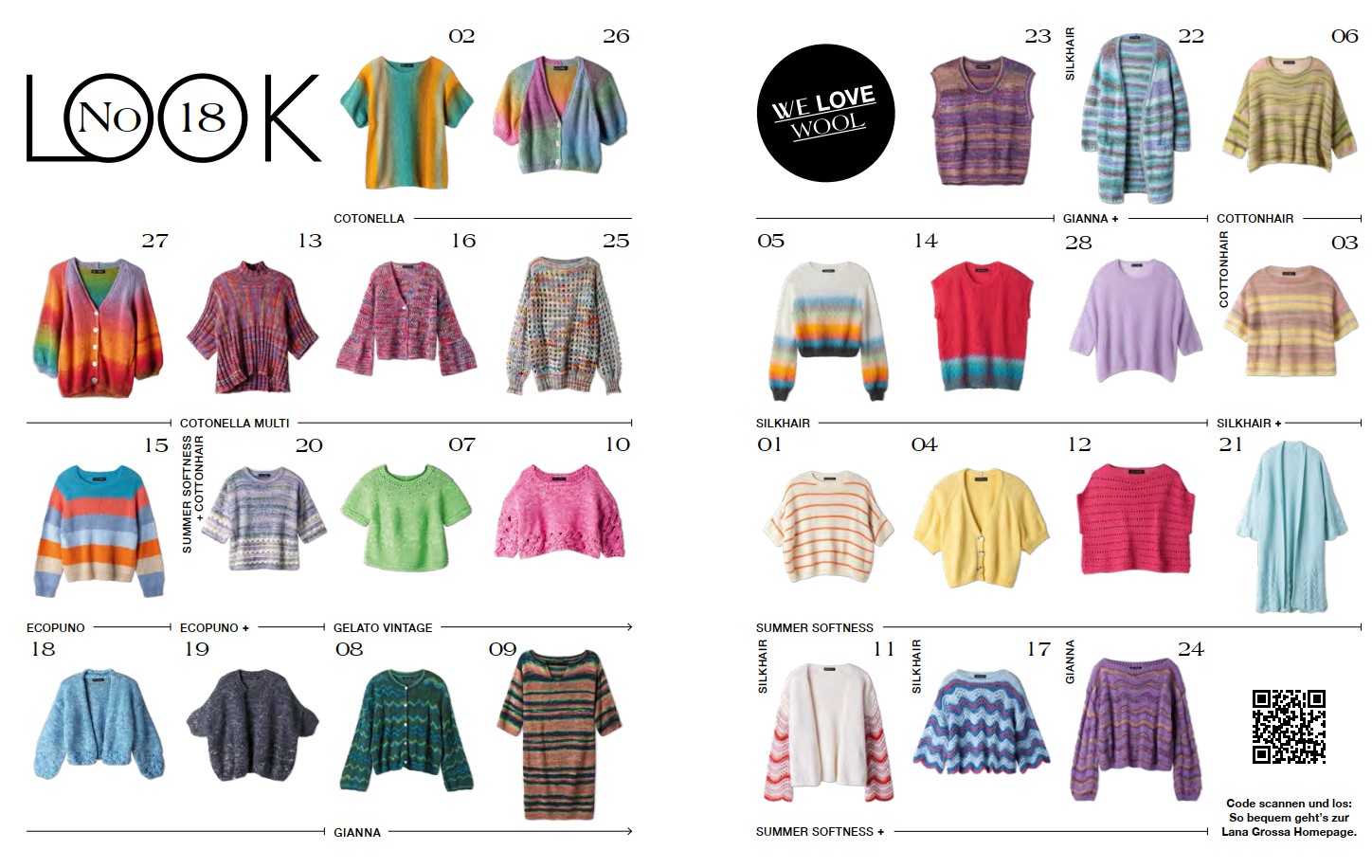 Artikelbild 2 des Artikels “Lana Grossa LOOKBOOK Nr. 18 “
