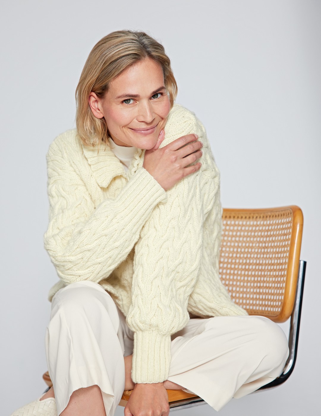 Artikelbild 2 des Artikels “Cardigan aus Cool Merino “