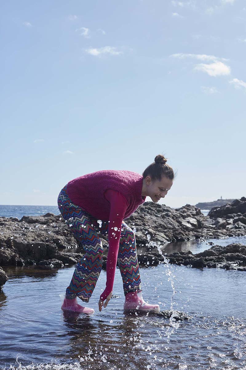 Artikelbild 2 des Artikels “Slipover Aqua Splash aus WOOLADDICTS Glory “