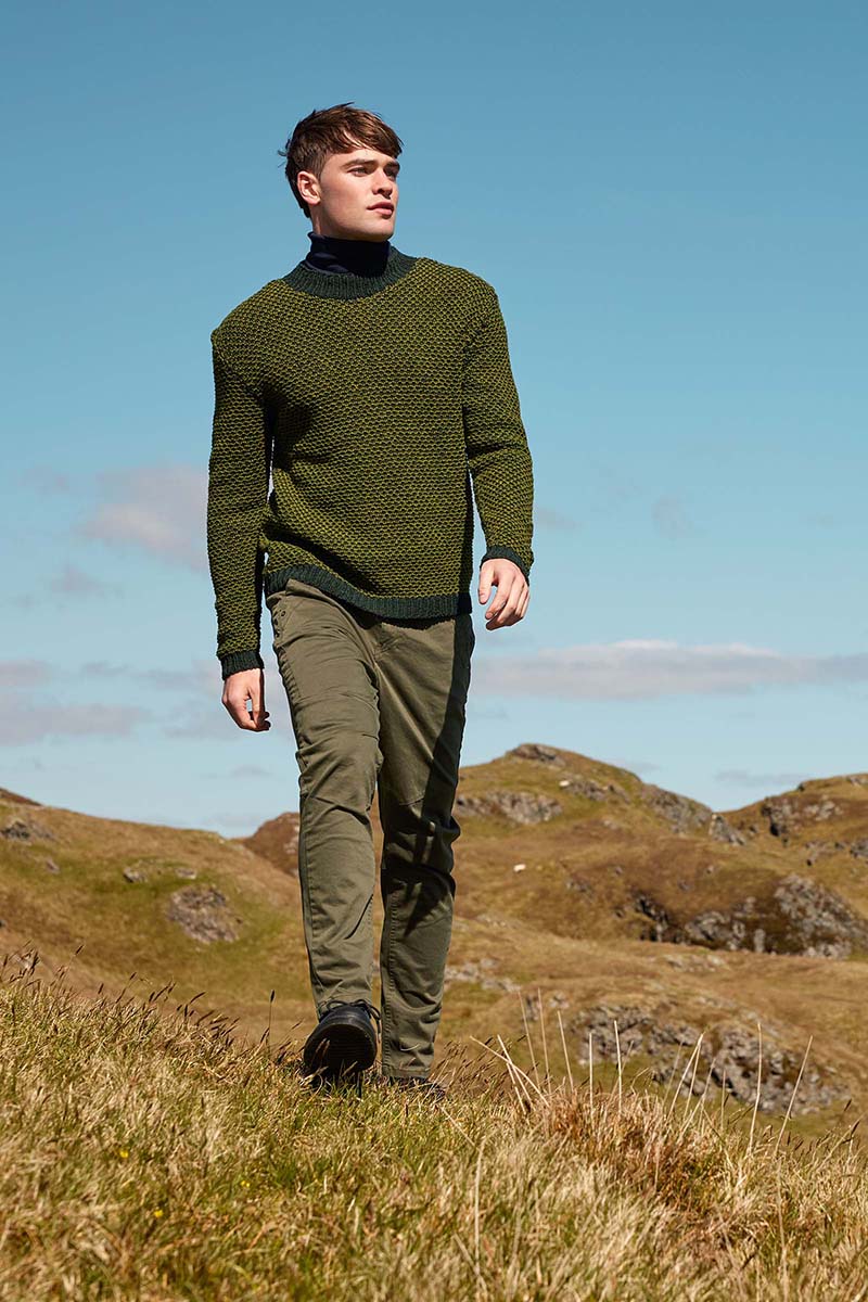 Artikelbild 2 des Artikels “Herrenpullover Niall aus Donegal Woolen Spun “