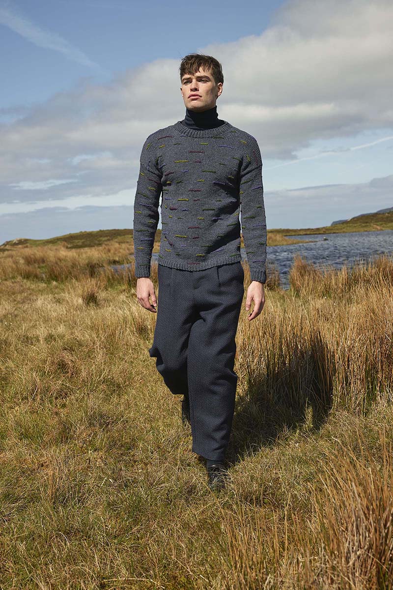 Artikelbild 2 des Artikels “Herrenpullover Eamon aus Donegal Woolen Spun “