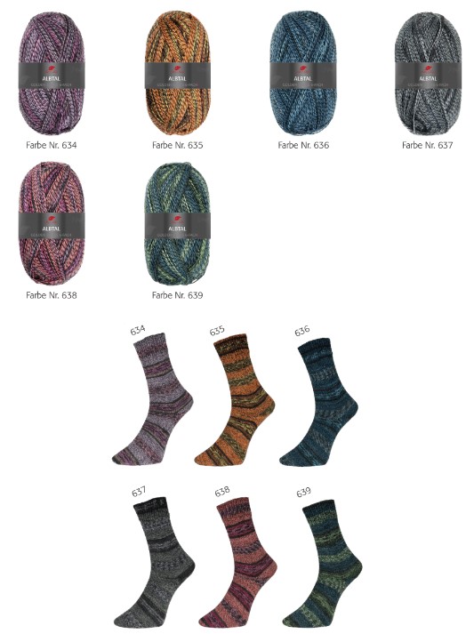 Artikelbild 2 des Artikels “Pro Lana Golden Socks 6-fach Albtal “