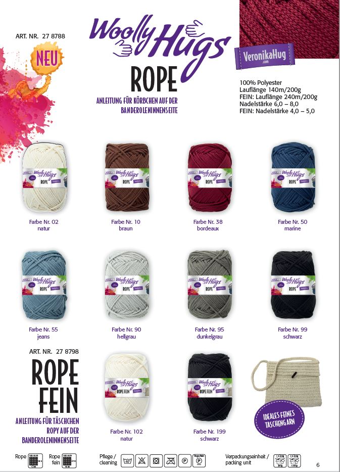 Artikelbild 2 des Artikels “Woolly Hugs ROPE 200g “