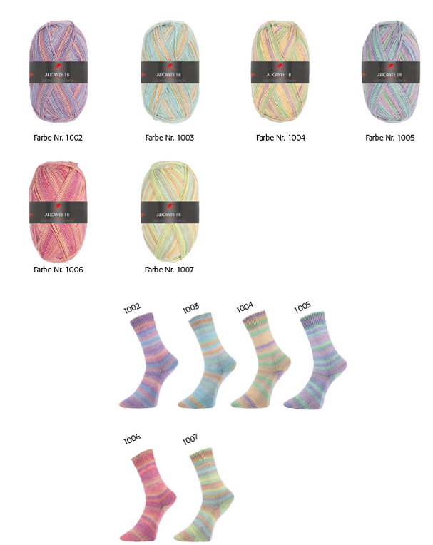 Artikelbild 2 des Artikels “Pro Lana Golden Socks Alicante 18 “
