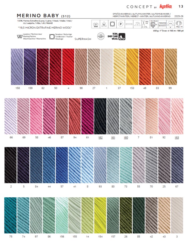 Artikelbild 2 des Artikels “Katia Concept Merino Baby “