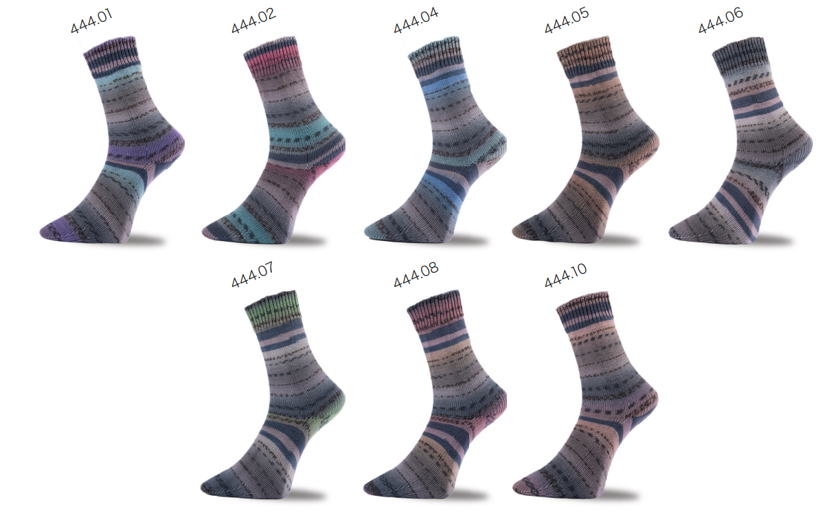 Artikelbild 2 des Artikels “Pro Lana Golden Socks 4-fach MERINO Silvretta “