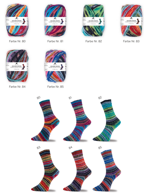 Artikelbild 2 des Artikels “Pro Lana Fjord Socks Puzzle 4-fach “