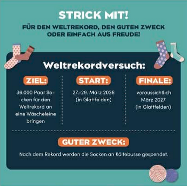 Artikelbild 2 des Artikels “Woolly Hugs Weltrekord Sockenwolle 4-fach “