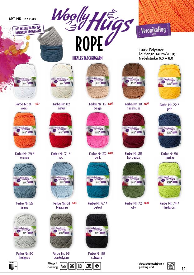 Artikelbild 3 des Artikels “Woolly Hugs ROPE 200g “