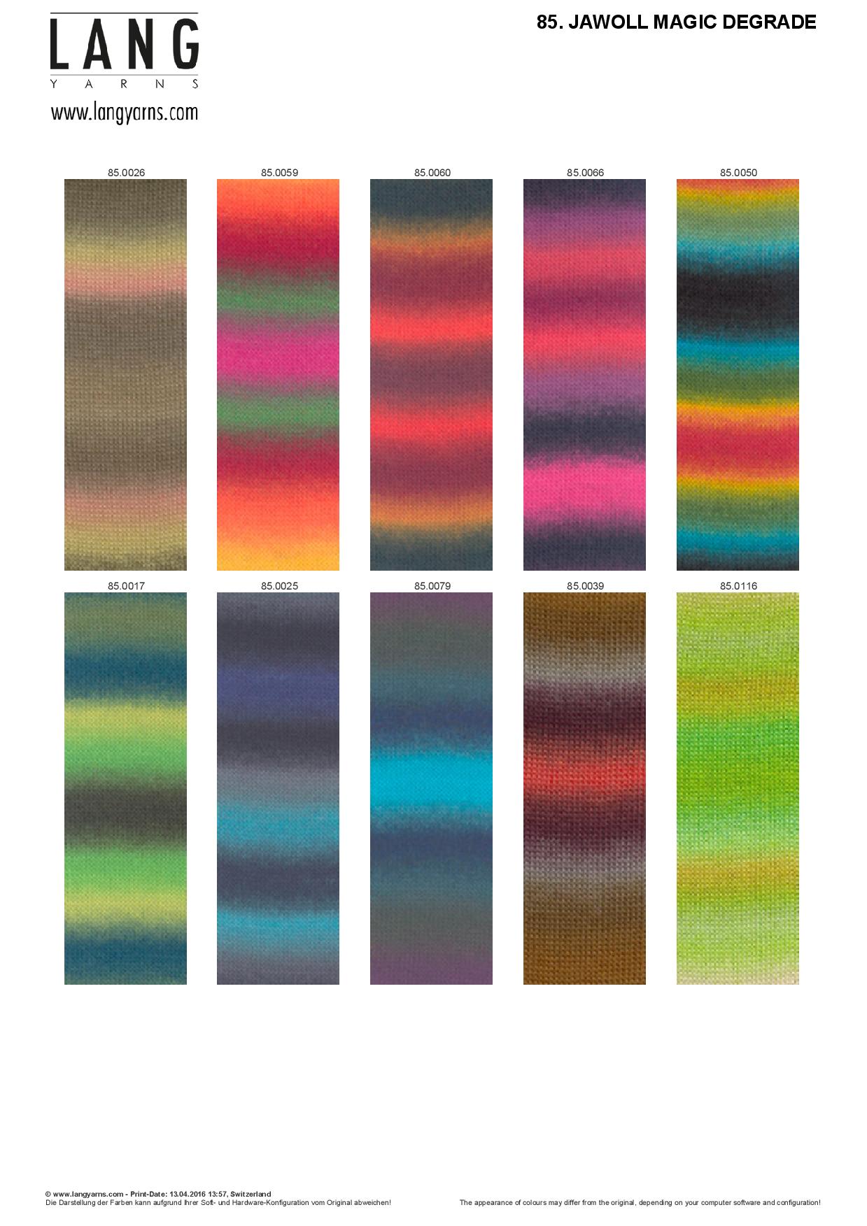 Artikelbild 3 des Artikels “Lang Yarns JAWOLL MAGIC DEGRADE “